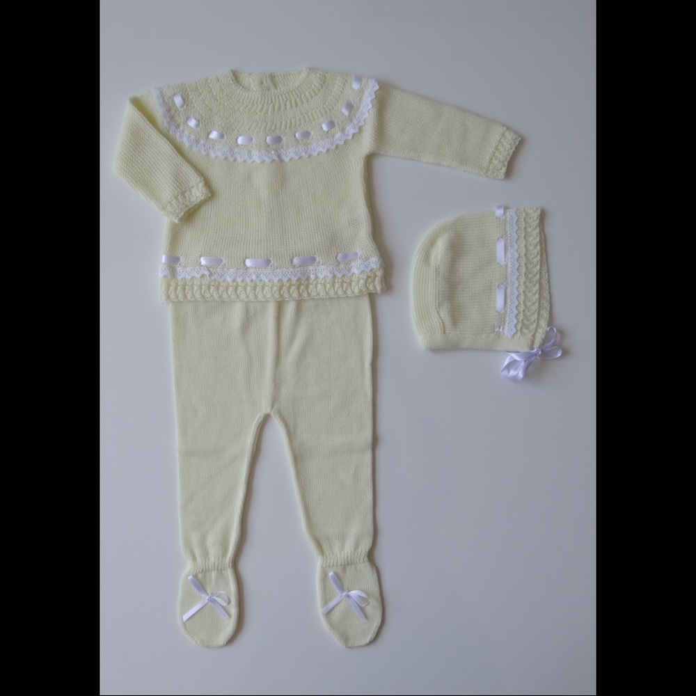 Baby Unisex knit set NEW